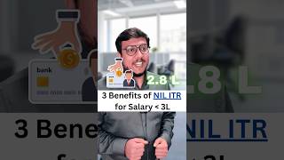 What is NIL ITR  shorts finance incometax [upl. by Naugal]