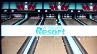 Wii Sports Resort  Bowling Standard Perfect Game [upl. by Kingsly]