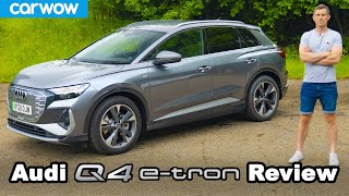 Audi Q4 etron 2021 review  see why its the best electric SUV [upl. by Harras]