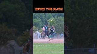 🥎⚡ Smooth Double Play Attempt Softball Shortstop Shines softball [upl. by Comptom]