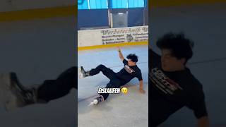 SO BLAMIERST DU DICH NICHT😱⛸️Eislaufen AnfängerTipps kaishorts eislaufen eishalle tutorial [upl. by Krispin]