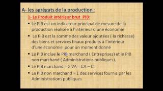 Macroéconomie S2 partie2 quot Le PIB 12 quot [upl. by Bernard524]