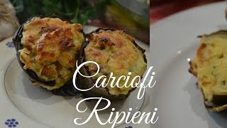 CARCIOFI RIPIENI AL VAROMA BIMBY [upl. by Ociram]