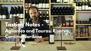 Aglianico and Taurasi Riserva Cantina Nardone  Tasting notes Roscioli Wine Club Fall 2022 [upl. by Airegin473]