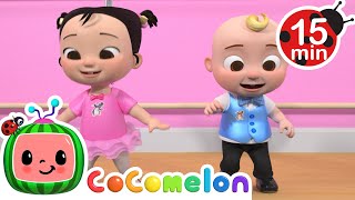 Tap Dancing Song  15 MIN LOOP  CoComelon  Nursery Rhymes [upl. by Trenna510]