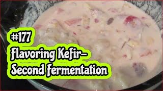 VLOG 177Flavoring Kefir YogurtSecond Fermentation orJANics 50nRaw [upl. by Taft]