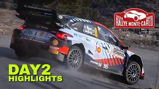 FRIDAY HIGHLIGHTS  WRC RALLY MONTE CARLO 2024  Flat out [upl. by Manny]