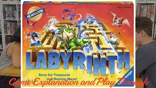 Labyrinth Rules setup and play through [upl. by Hawger]