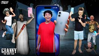 GRANNY KA IPHONE 16 SHORT FILM  ग्रैनी  APPLE IPHONE  HORROR GAME GRANNY 2  COMEDY  MOHAK MEET [upl. by Eidas493]