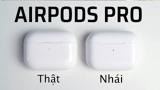 Trên tay AirPods Pro fake nhái rất giống thật [upl. by Hertz476]