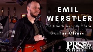 PRS Guitar Clinic with Emil Werstler of Dååth and Chimaira [upl. by Gray350]