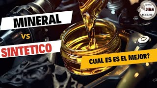 ¡Aceite motor ¿Mineral vs Sintético Descubre cuál es el mejor para tu motor [upl. by Madelene518]