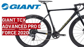 Giant TCX Advanced Pro 0 Force 2020 bike review [upl. by Imhsar353]