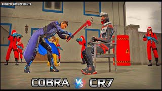 COBRA VS CR7  FREE FIRE SHORT STORY  SHOT RANGE [upl. by Wiebmer]