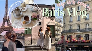 Paris Vlog 🇫🇷 Cute airbnb Carettemuseums Champagne tour luxury shopping cafes Montmartre [upl. by Ward]