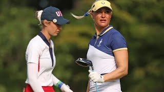 Charley Hull puts exclamation point on win over Golfer Nelly Korda [upl. by Epstein]