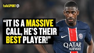 Julien Laurens Reveals HUGE Boost For Arsenal As PSG DROP Ousmane Dembele For Their Clash 👀 [upl. by Rhea]