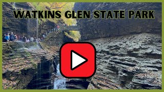 Watkins Glen Gorge Trail 2024 upstateny watkinsglen fingerlakes [upl. by Anaed]