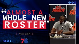 Tyrese Maxey On The New Contract New Lineup And Joel Embiid In The Olympics [upl. by Alston]