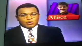 1993 Davey Allison Death Announcement [upl. by Eirameinna]