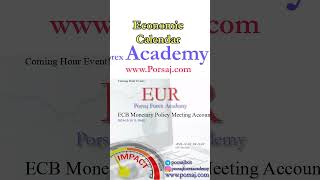 EUR ECB Monetary Policy Meeting Accounts  Forex Forecast by Economic Calendar [upl. by Ayamat579]