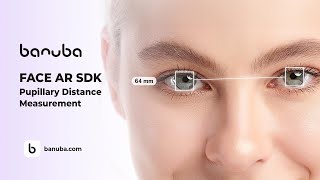 Pupillary Distance Measurement in Banuba Face AR SDK  How it works [upl. by Enrobialc]