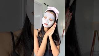 Tried this new face mask🥰 modellinglife skincare modellinglife beauty makeup glowup [upl. by Friede]