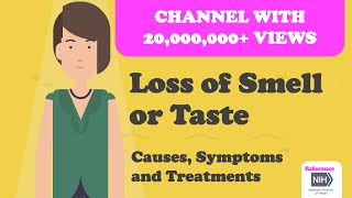 Loss of Smell or Taste  Causes Symptoms and Treatments and More [upl. by Leihcim]