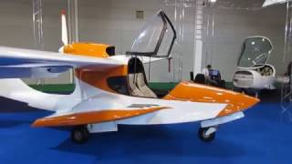 Avana Odonata Hungarian seaplane Aero Friedrichshafen 2017 tavaszán  121 [upl. by Rosalee]