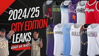 NIKEs 202425 NBA City Edition Jerseys LEAKED [upl. by Langelo72]