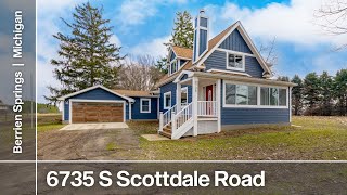 6735 S Scottdale Road Berrien Springs Michigan unbranded [upl. by Anayhd416]