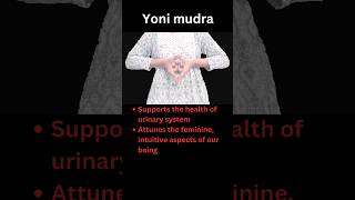 Yoni Mudra  stress anxiety menstrual disorders mudra stressrelief menstruation spiritual [upl. by Aytac644]