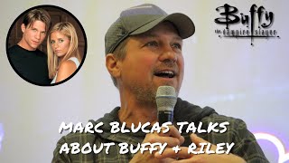 Marc Blucas talks about Riley amp Buffy [upl. by Marysa]