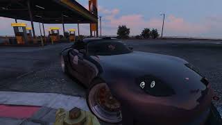 slooow motion banshee 900R drift  gta5 online [upl. by Lenrow440]