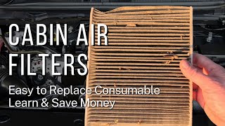 Cabin Air Filters  Easy to Replace Consumable [upl. by Yenar]