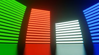 Abstract Music Bars VJ Loop Geometric Background Animation [upl. by Jaqitsch]