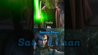 Yoda Vs Satele Shan Torneo jedisith 40 parte 22 starwars [upl. by Merlin]