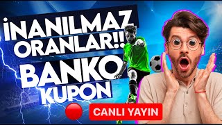 🔴Canlı Yayında İddaa Tahminleri  Haftasonu Banko Maçlar [upl. by Rednaeel]