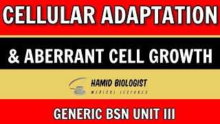 Cellular adaptation and aberrant cell growth in Urdu unit 3 pathophysiology Hypertrophy Atrophy [upl. by Kuo]