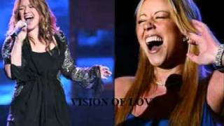 Kelly Clarkson  Vision Of Love Mariah Carey Cover [upl. by Ainesell407]