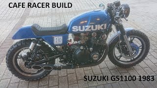 SUZUKI GS1100 Cafe Racer Build [upl. by Ros538]