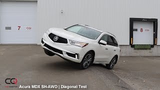 SHAWD Diagonal TEST Acura MDX  Can it climb [upl. by Cathyleen418]