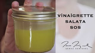 Vinaigrette Salata Sosu  Şemsa Denizsel [upl. by Dora]