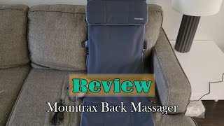 Mountrax Back Massager Review  See Before You Buy [upl. by Rawlinson]