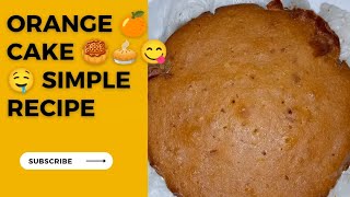 Orange Cake simple recipe jugnoothelight [upl. by Ezechiel]