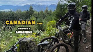 CANADIAN TRIP  LES PLUS BEAUX TRAILS DE SQUAMISH  EP 5 [upl. by Ettelrahc]