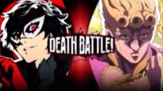 Death battle joker vs giorno sneak peak  release date “death battle cast” [upl. by Bluefarb]