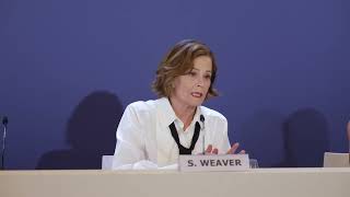 Sigourney Weaver’s Heartfelt Tribute to Kamala Harris and Ellen Ripley at Venice Film Festival [upl. by Richmal]