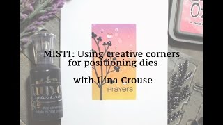 MISTI Creative corners and positioning dies [upl. by Mountfort]