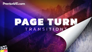 Page Turn Transitions for Final Cut Pro [upl. by Dayir459]